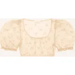 Alpenherz Dámská Dirndlová Blůza Kim, béžová / starorůžová, 40