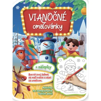 Cizí jazyk Vianočné omaľovánky