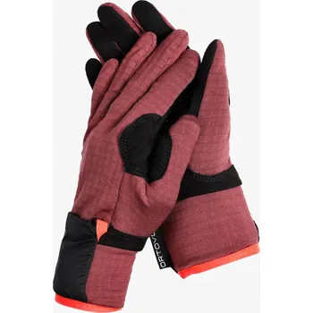 Rukavice Dámské skialpinistické rukavice Ortovox Fleece Grip Cover Glove - mnt rose L