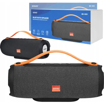 Bluetooth reproduktor Přenosný Bluetooth reproduktor 10W SAVIO BS-023 AUX, FM rádio, SD karta, Výdrž baterie 7 hodin