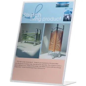 Prezentační stojan Q-Connect A4, tvar L plastový