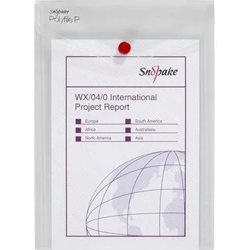 Zakl.pouzdro druk na výšku Snopake - A5, čiré,1 ks