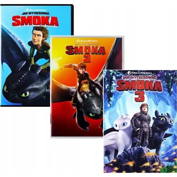 DVD film Jak Wytresować Smoka Kolekcja 1-3 Pakiet DVD