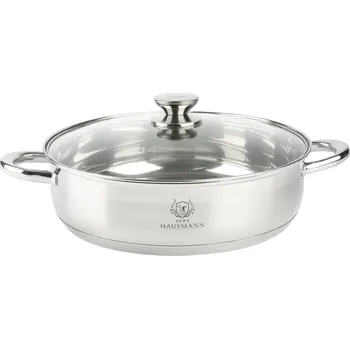 Hrnec Tradiční Hrnec Karl Hausmann SOLID SILVER LOW 7,6 l