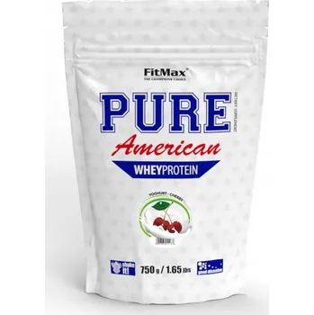 Protein FitMax PURE AMERICAN WHEY PROTEIN 750 g příchuť jogurt-višeň