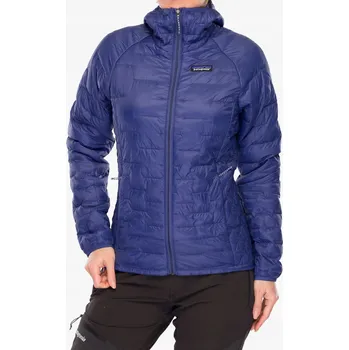 Dámská zateplená bunda s kapucí Patagonia Micro Puff Hoody - fialová (solstice purple) velikost S