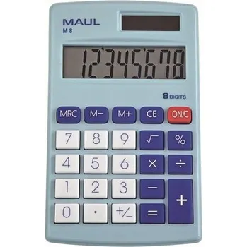 Kalkulačka Kapesní kalkulačka MAUL M8 - 8 míst, modrá