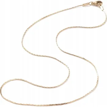 Náhrdelník Náhrdelník Řetízek Nerezová Ocel Zlatý 45cm 1 Ks