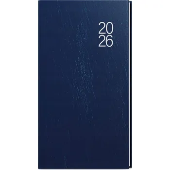 Diář Baloušek Tisk - Jakub - Balacron - týdenní diář 2026, modrý, kapesní