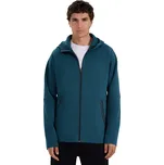 Pánská mikina se zipem 4F-SWEATSHIRT M1865-WAW25TSWSM1865-32S-DENIM Modrá M