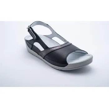 Dámské sandále MEDISTYLE zdravotní dámský sandál JOSEFÍNA Barva: Černá, Velikost EU: 38