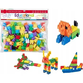 ostatní stavebnice Askato Stavebnice, 160 dílků