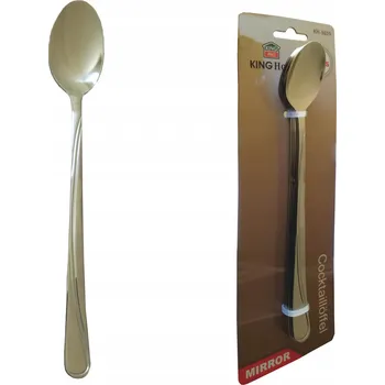 Příbor Dlouhá lžička lesklá Kinghoff Latte 6 ks