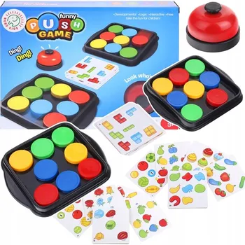 Desková hra Stolní hra Dovednostní Hra Logická Hra Rychlé Puky Puzzle Vzdělávací Zvonek Nobo Kids