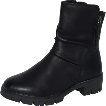 Dámské lodičky MEDI LINE dámská kotníková obuv 113-025 Barva: černá, Velikost: 37