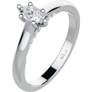 Prsten Venteto W Briliant - zásnubní prsten z bílého zlata s brilianty