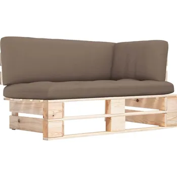 Zahradní pohovka Zahradní rohová pohovka z palet, impregnované borové dřevo