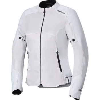 Moto bunda Dámská textilní bunda Alpinestars Stella C-1 Air stříbrná, velikost M