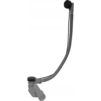 Riho Vanový sifon Pop-up, černá matná