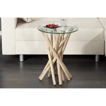 Konferenční stolek Příruční stolek WOODY 35 cm - přírodní