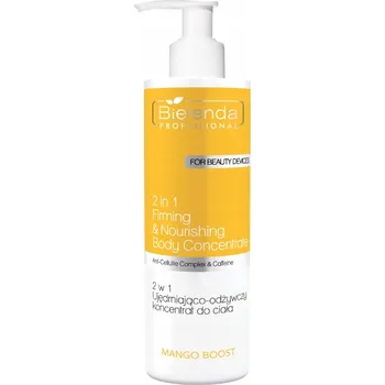 Tělový krém Bielenda Mango Boost Zpevňující a vyživující tělový koncentrát 450 ml