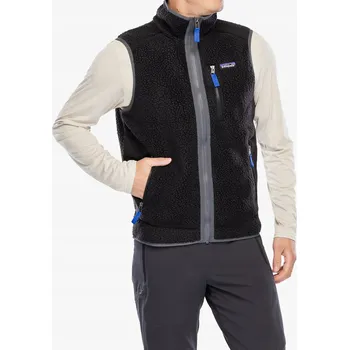 Vesta Patagonia Retro Pile Vest - black/forge grey S