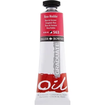 Olejová barva Daler & Rowney Graduate Oil 38 ml - rose madder 563