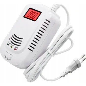 Zabezpečovací technika Detektor výbušných plynů LPG, LNG, metanu, propanu a butanu s alarmem a kabelem