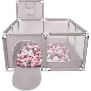 Dětská ohrádka Ohrádka Selonis dětská ohrádka dětské hřiště suchý bazén 125 x 125 cm