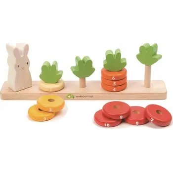 Dřevěná hračka Hračka Počítání mrkviček Tender Leaf Toys TL8407