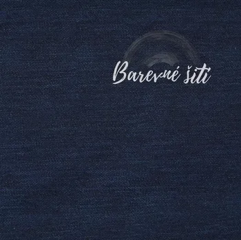 Teplákovina, Jeans klasik tmavě modrý (E) (Kvalitní teplákovina Bella)