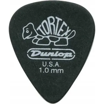 Strunný nástroj Trsátko na kytaru Dunlop 488p10 Tortex Pitch Black