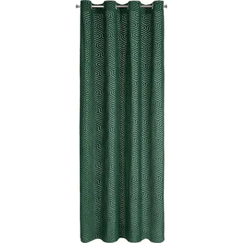 Závěs zatemňovací s kroužky 140 cm x 250 cm