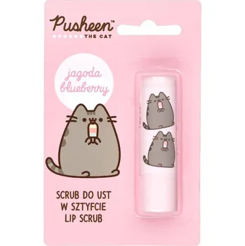 Péče o rty PUSHEEN Peeling na rty - Balzám na rty s peelingem - Jahoda
