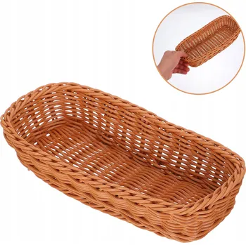 Úložný box PODNOSOVÝ ORGANIZÁTOR TKANÝ TALÍŘ KOŠÍK HŮLKY ÚLOŽNÉ PŘÍBORY