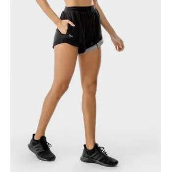 Dámské kraťasy SQUATWOLF Dámské šortky Lab Black Titanium L černá