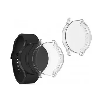 Pouzdro na mobilní telefon 2x Pouzdro pro Samsung Galaxy Watch 4 (40mm) - průhledná
