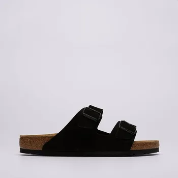 Pánská móda Birkenstock Arizona Suede Černá 45