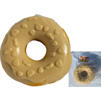 Pamlsek pro psa UNIQ PETS - Kolagenové koblihy kuře + kokos 7cm - 50g 1ks