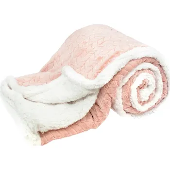 deka ARÔME HOME Mikroflanelová deka s beránkem 150 x 200 cm