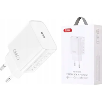 Síťová nabíječka XO CE15 USB-C Power Delivery 20W