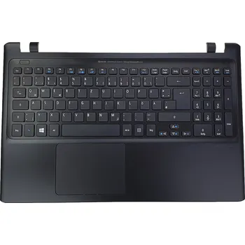Náhradní klávesnice pro notebook HORNÍ KRYT KLÁVESNICE ACER ASPIRE V5-551 V5-551G NĚMECKÁ