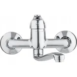 Kuchyňská nástěnná baterie Yoka Home Fizar stříbrná