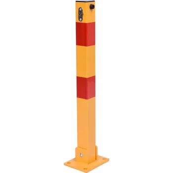 Plotový sloupek Skládací parkovací sloupek Gockowiak 60 cm oranžovo-červený