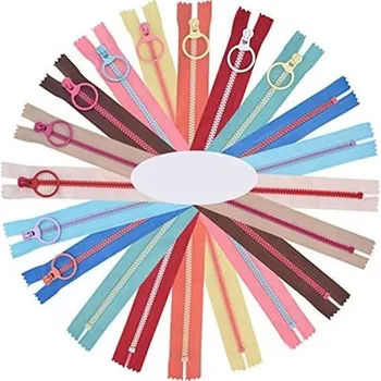 Zipy, spirálové zipy 20 ks 30cm barevné