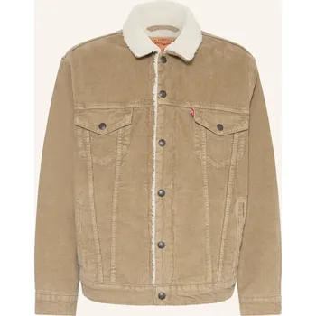 Levi's® Pánská Cordová Bunda S Umělou Kožešinou, khaki /...