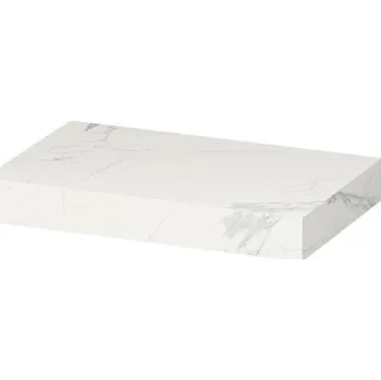 Nábytek Cersanit Kontra vrchní deska 80 bílý mramor s konzolí 2ks S801-528