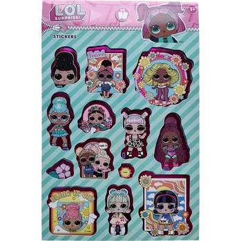samolepka Samolepky klasické L.O.L. Surprise W&O Products B.V. 100 ks