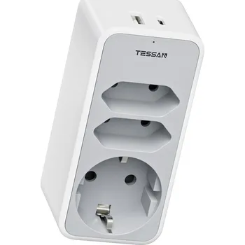 Elektrická zásuvka Zásuvka Tessan TS-330-C