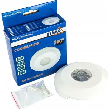 Pohybové čidlo Pohybový senzor 2000W 360° bílý